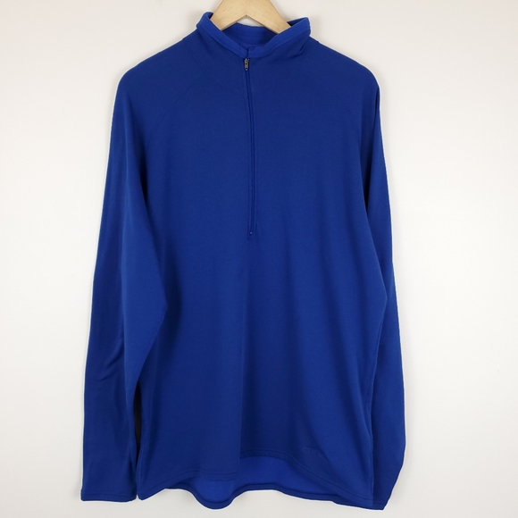 Patagonia Other - Vintage Patagonia Regulator R1 Thermal Navy Half Zip Lightweight Fleece USA Made